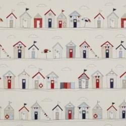 Seaside Huts Blue